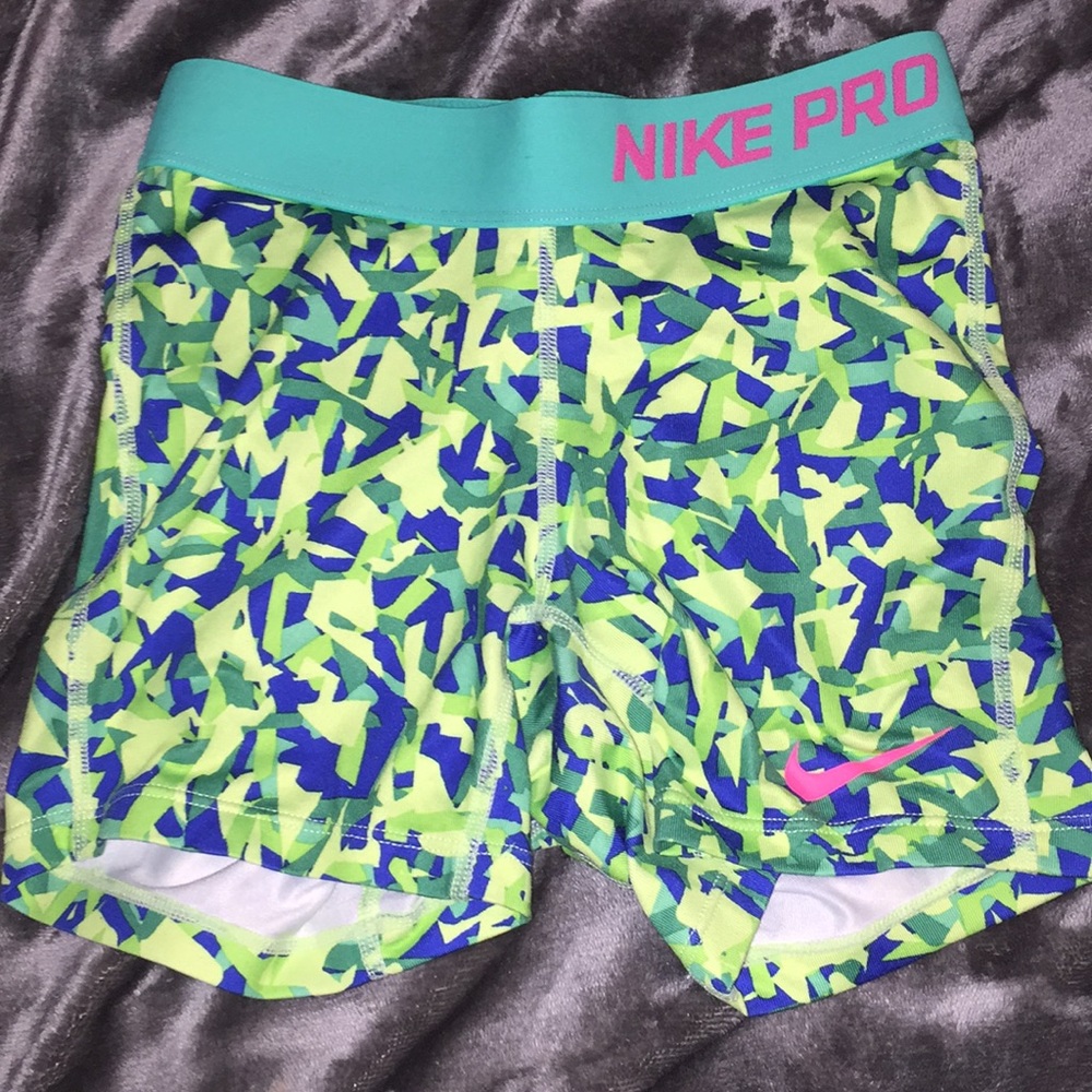 colorful nike pros